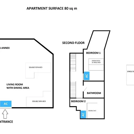 Apartamento Duplex In The Center Of Cracóvia